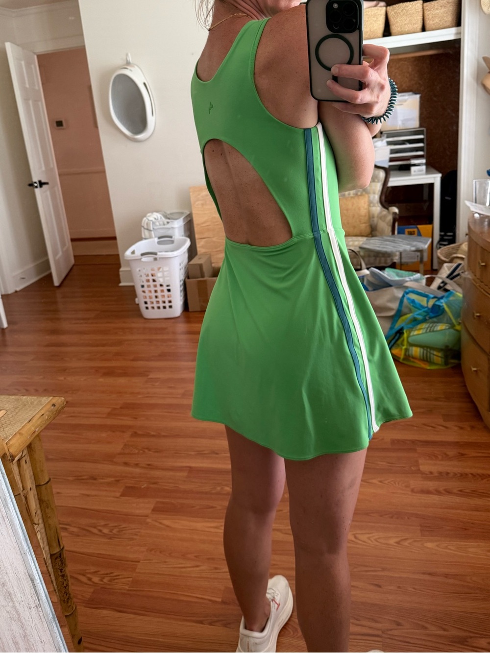 JoyLab Bright Green Athletic Dress - Picture 12 of 12